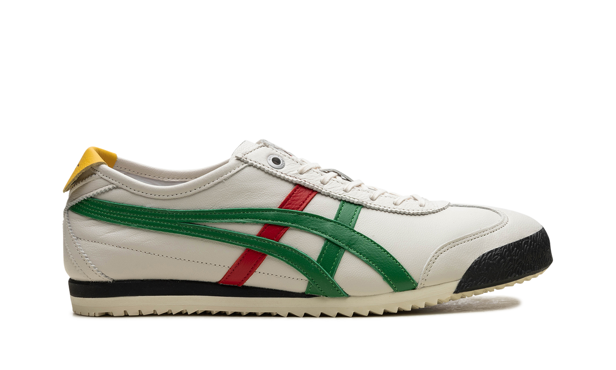 Onitsuka Tiger Mexico 66 Sd in Birch Green Red Yellow 127341 - product image from the listing.