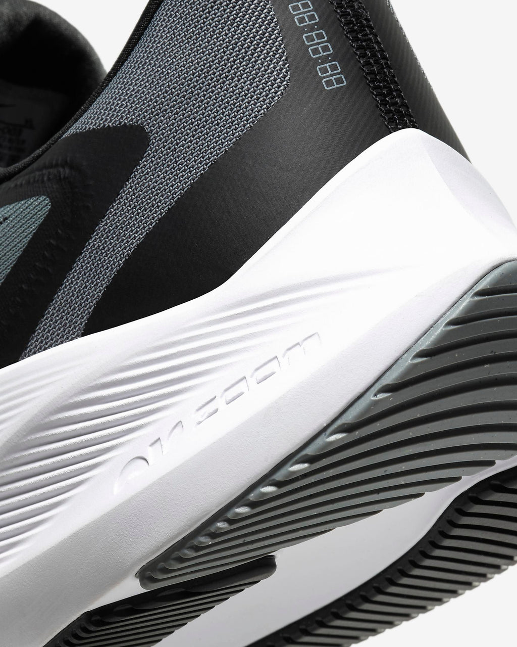 Nike Zoom Winflo 7 Shoes for Running, Grey/Black, CJ0291-003 - product image from the listing.