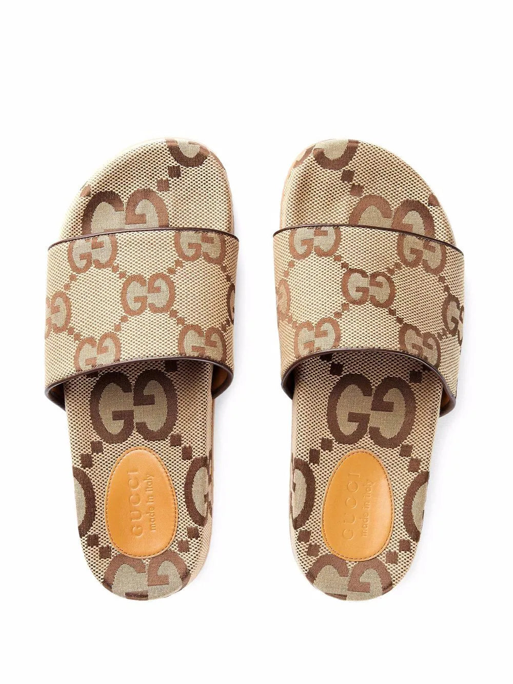 GG Supreme slides by Gucci - product image from the listing.