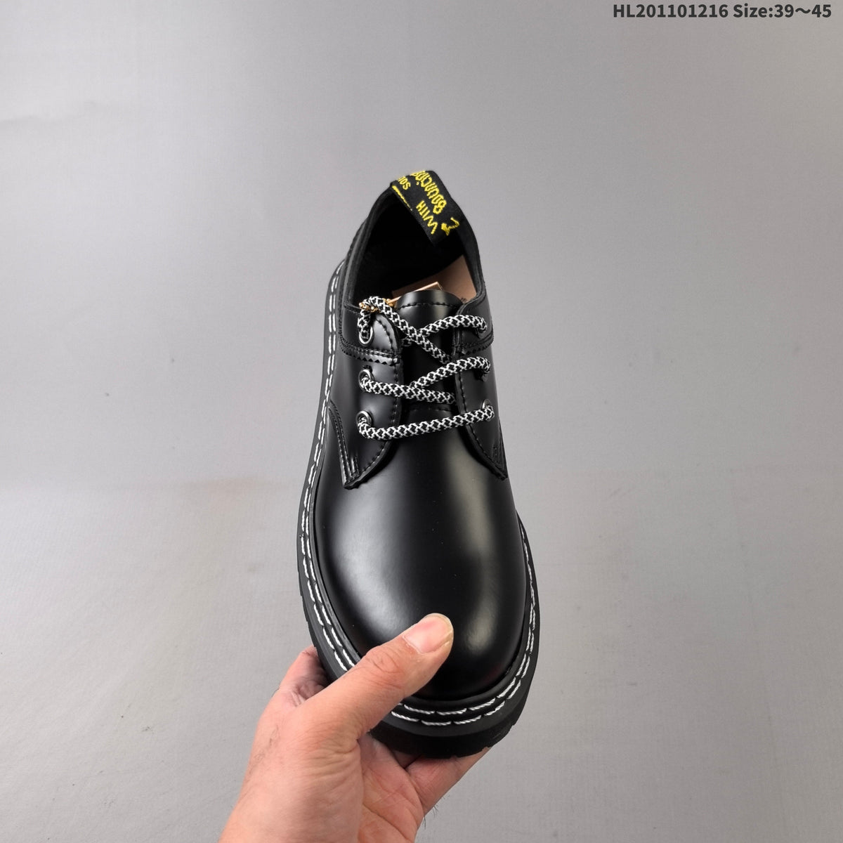 Dr. Martens Sinclair Black Platform Lace-Up Footwear - product image from the listing.