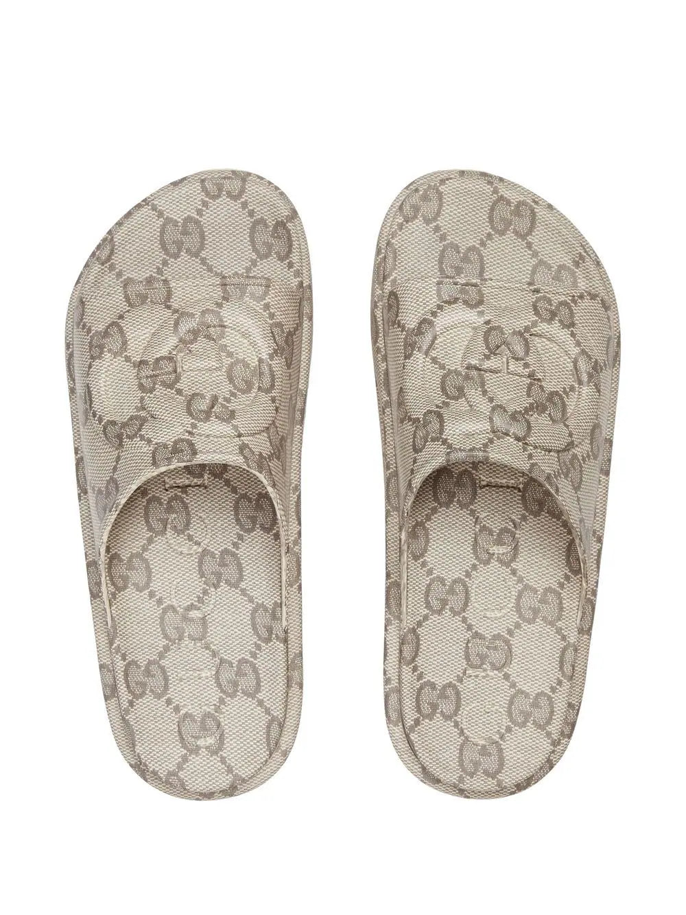 Interlocking G slide sandals by Gucci - product image from the listing.