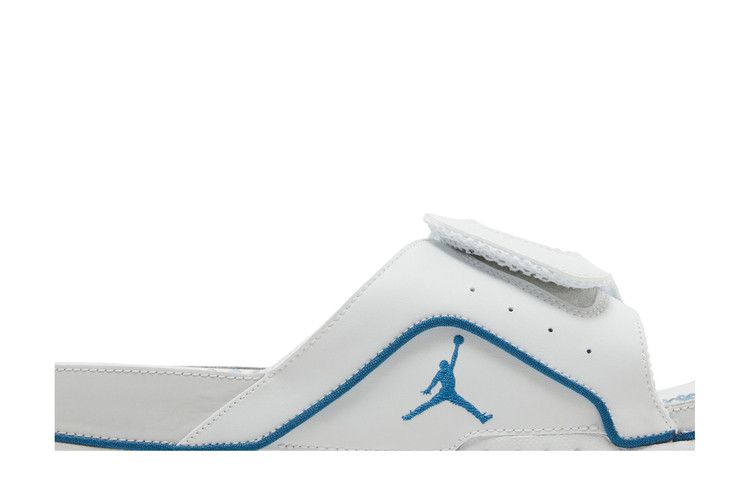 Jordan Hydro 4 Slide Military in Blue - product image from the listing.