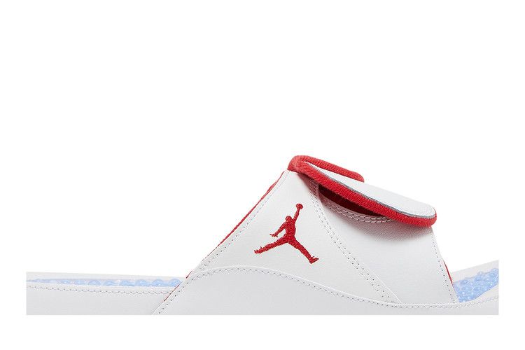 Jordan Hydro XI Retro in White University Red - product image from the listing.