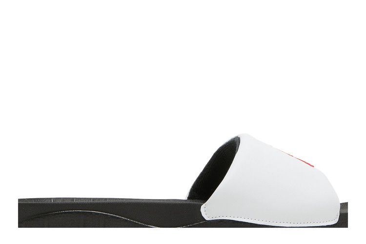 Jordan Break Slide in Black University Red White - product image from the listing.