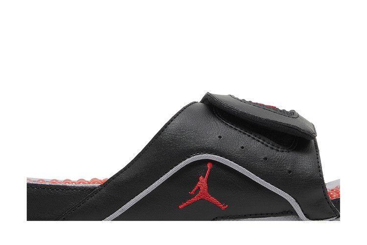 Black Cement - Jordan Hydro 4 Slide - product image from the listing.