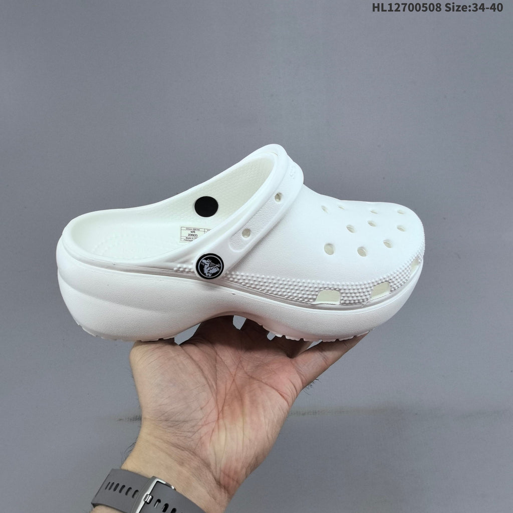 Classic Platform Clog with Ventilation Holes by Crocs - product image from the listing.