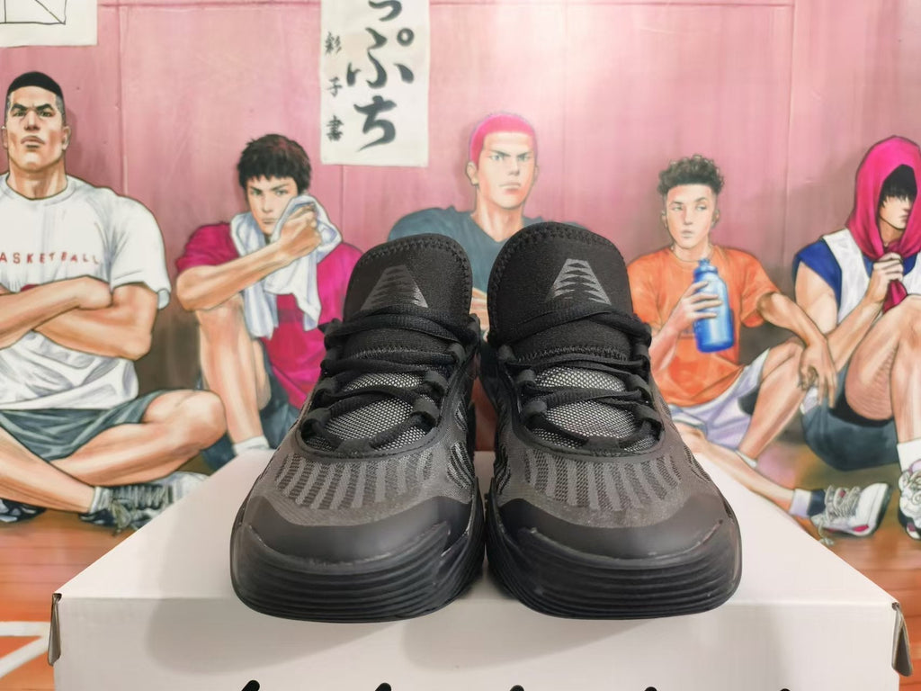 Nike Basketball Shoes, All in Black - product image from the listing.