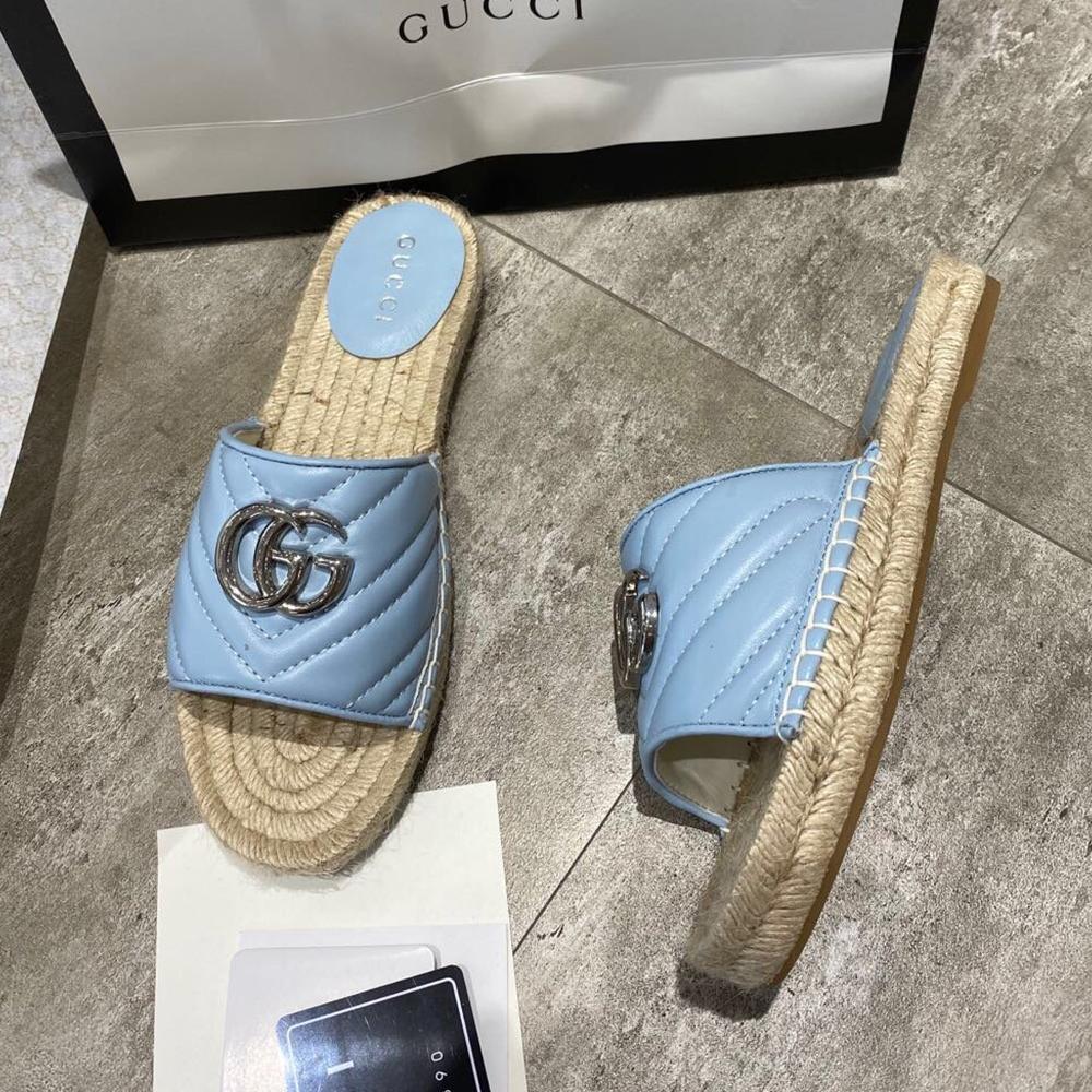 Sandals by Gucci - product photo shown in the listing for this item.