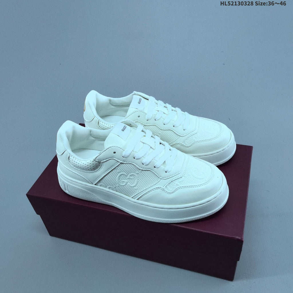 Gucci Low-Cut Platform Sneakers, Style HL52130328 - product image from the listing.