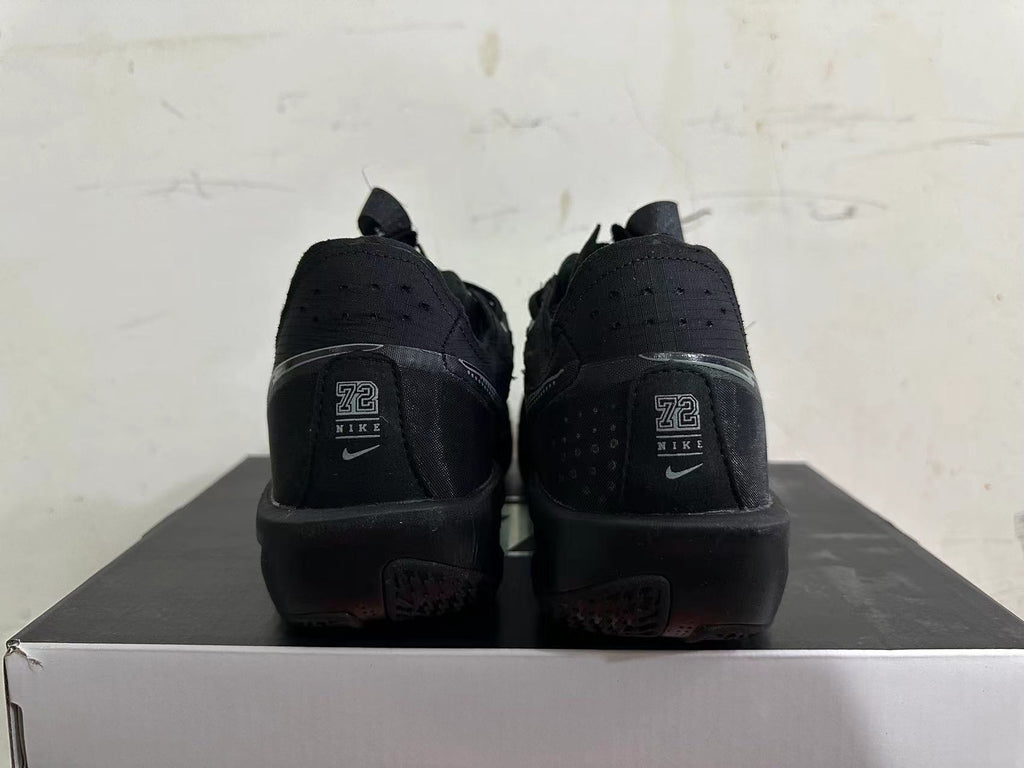 Nike Basketball Sneakers, All in Black - product image from the listing.