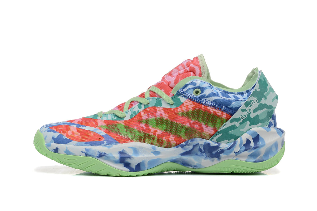 Adidas Basketball Trainers in Multicolor Camouflage - product image from the listing.