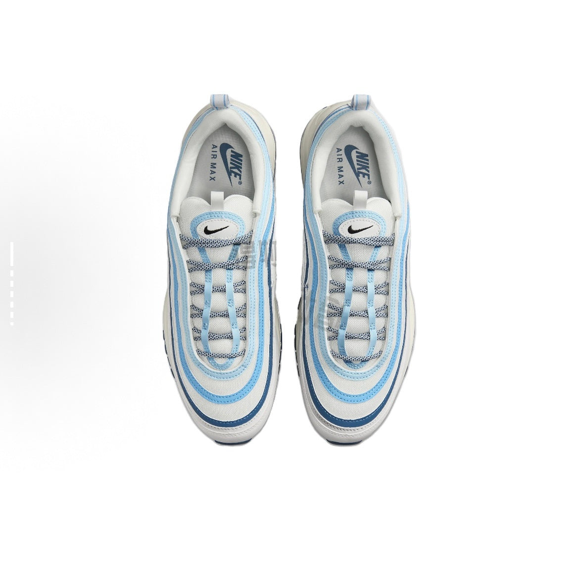 Nike Air Max 97 Sneakers in Blue and White FN6957-100 - product image from the listing.