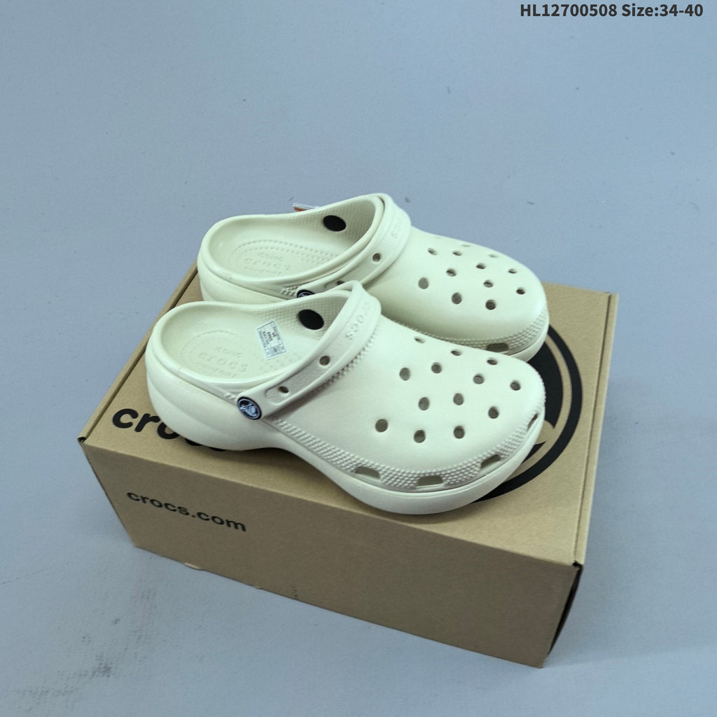 Classic Platform Clog with Ventilation Holes by Crocs - product image from the listing.