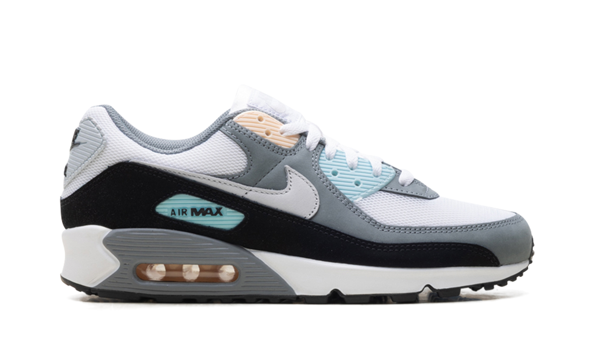 "Cool Grey Pure Platinum Black" Air Max 90 IB7674 001 - product image from the listing.
