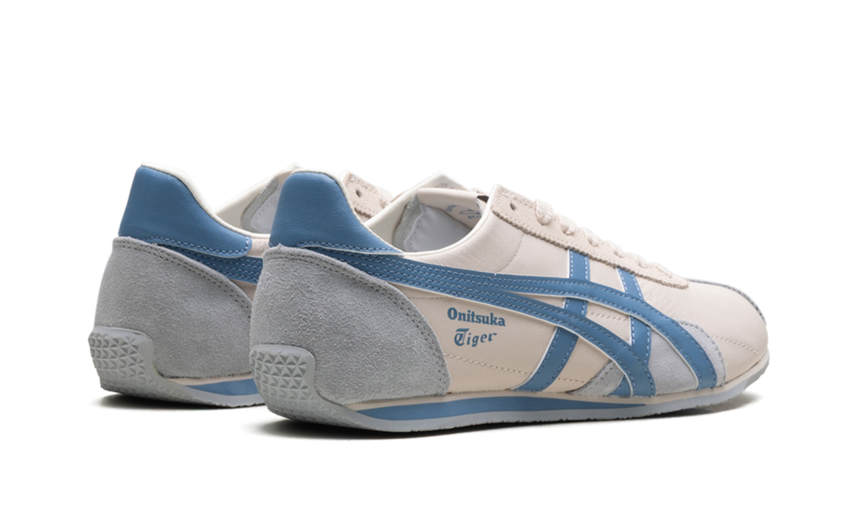 Onitsuka Tiger Runspark in Cream Light Blue 152113 - product image from the listing.