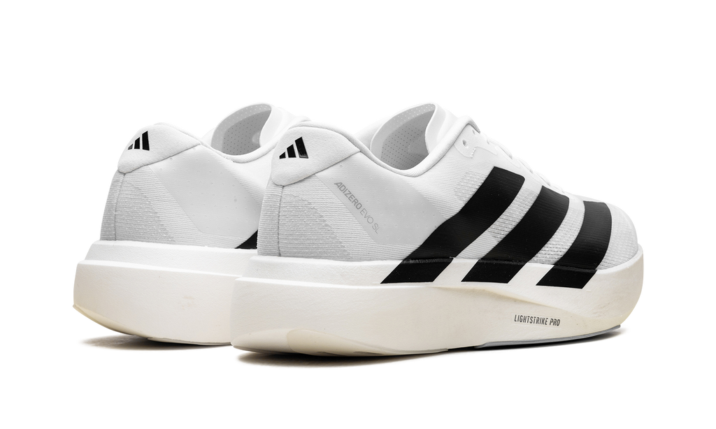 "White Black" Adizero Evo SL JH6206 - product image from the listing.