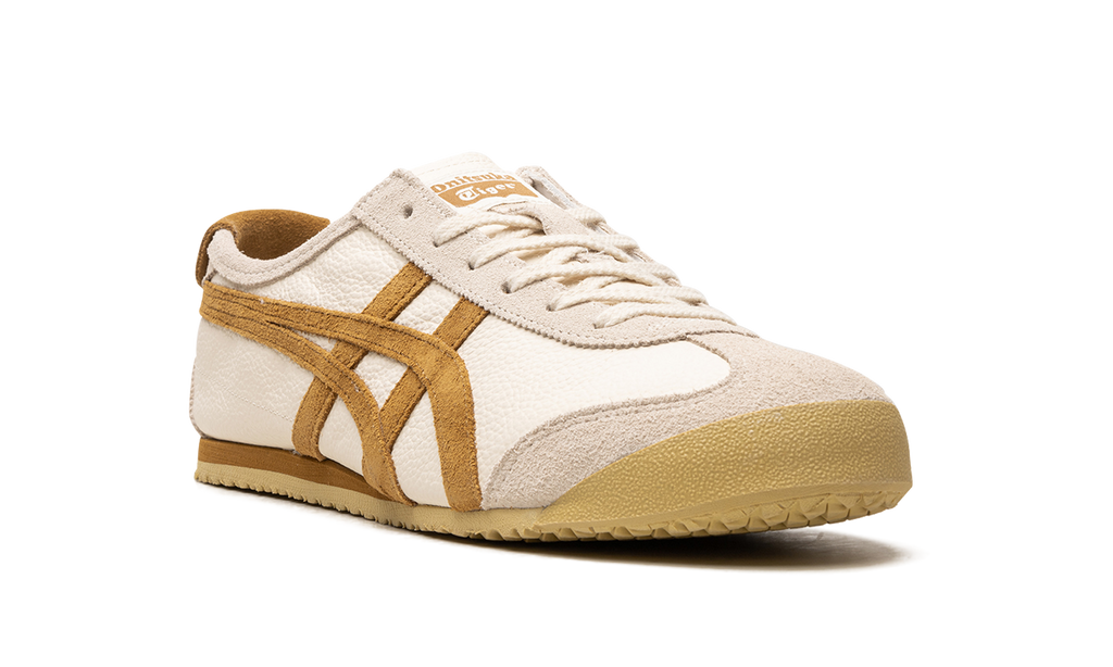 Onitsuka Tiger Mexico 66 Vin in White Brown 123348 - product image from the listing.