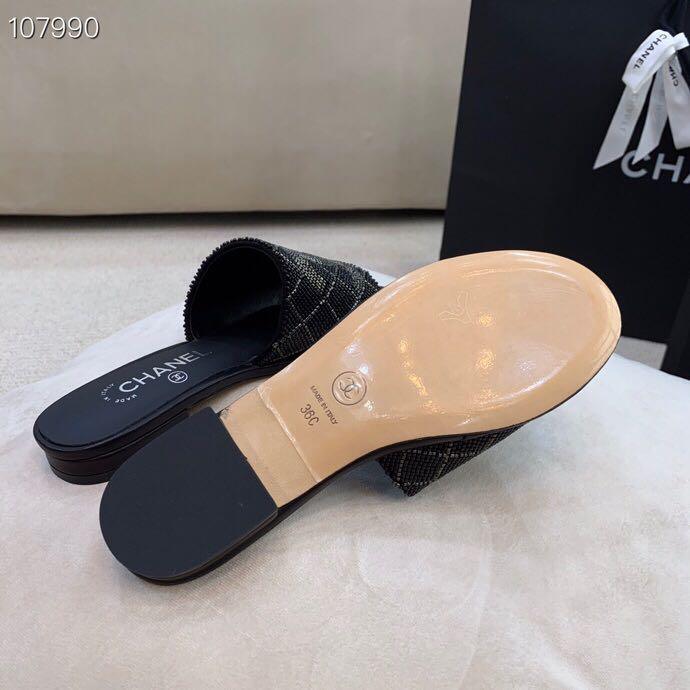 Sandals by Chanel - product photo shown in the listing for this item.