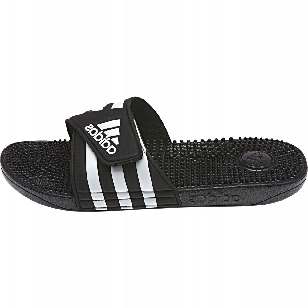 Adidas Adissage Slides -Core Black / Cloud White for Men - product image from the listing.