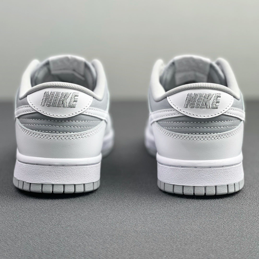 Nike Dunk Low Retro Trainers, Wolf Grey/White, DJ6188-003 - product image from the listing.