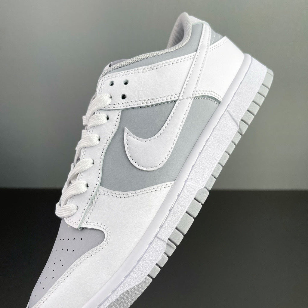 Nike Dunk Low Retro Trainers, Wolf Grey/White, DJ6188-003 - product image from the listing.
