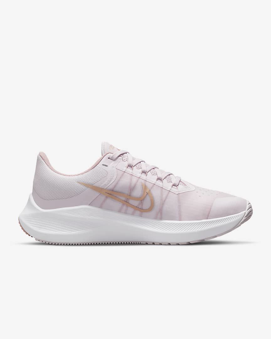 Nike Zoom Winflo 8 Running Shoes CW3421-500 in Pink - product image from the listing.