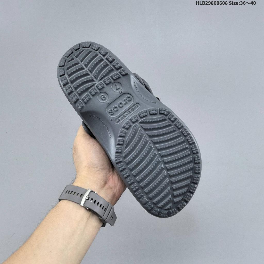 Charcoal Gray Crocs Classic Clog - product image from the listing.
