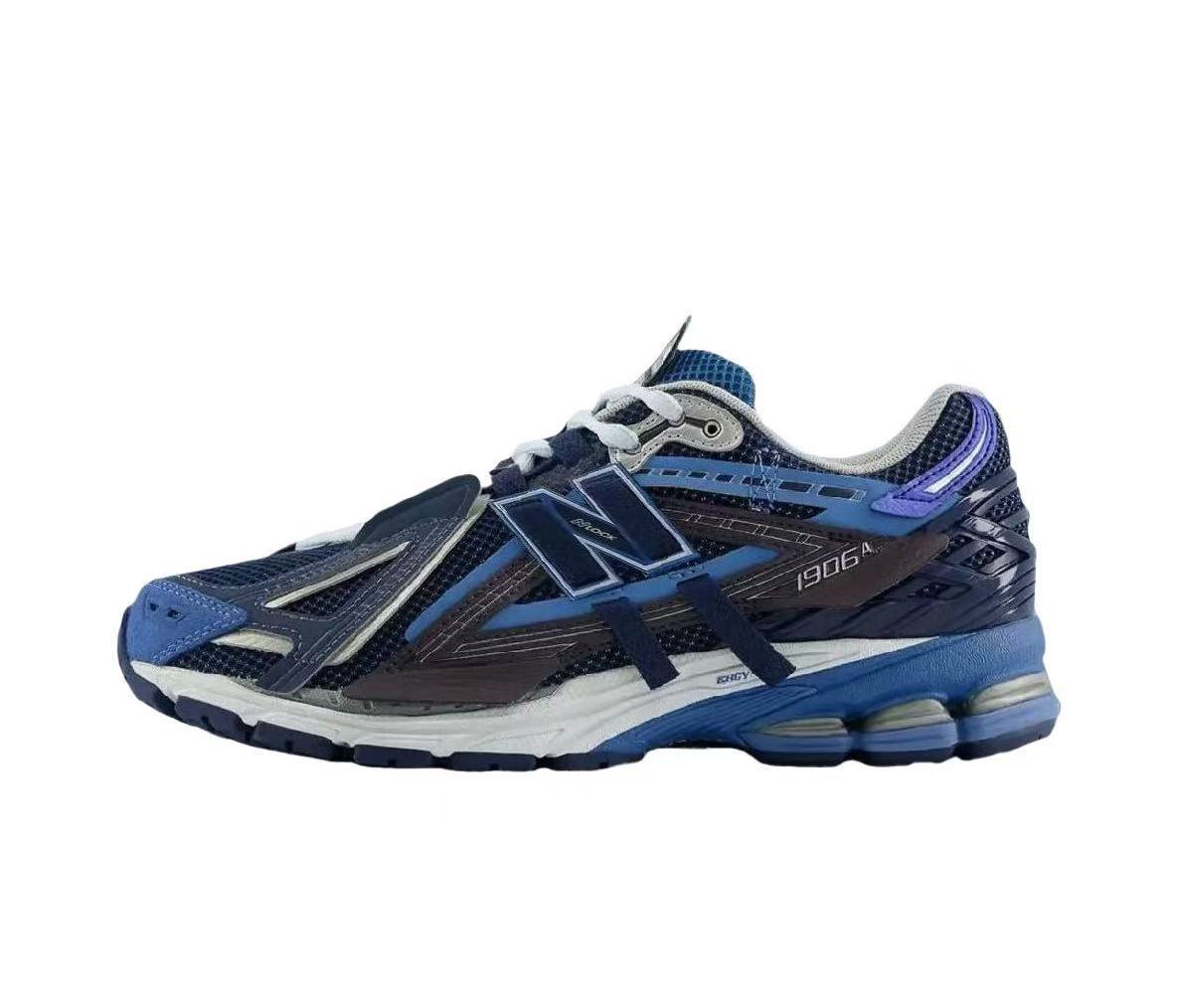 Blue and Gray New Balance 1906A Sneakers - product image from the listing.