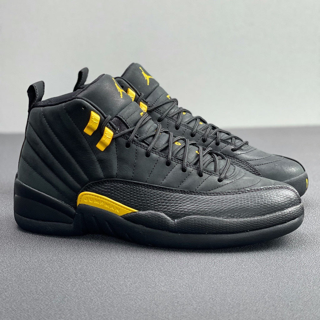 Black Taxi Sneakers - Air Jordan 12 Retro CT8013-071 - product image from the listing.
