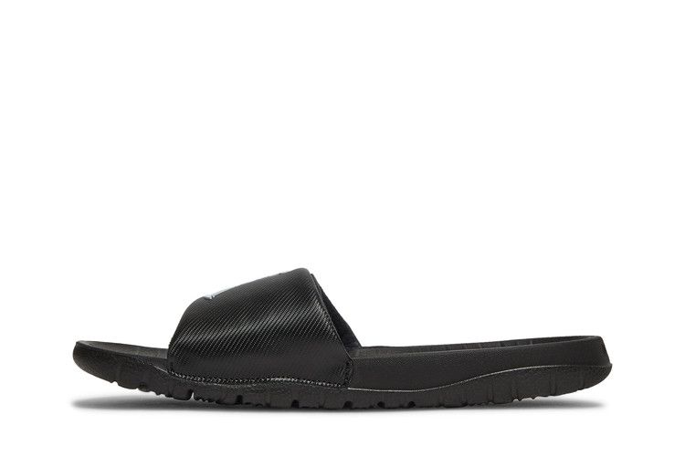 Jordan Break Slide in Black White - product image from the listing.