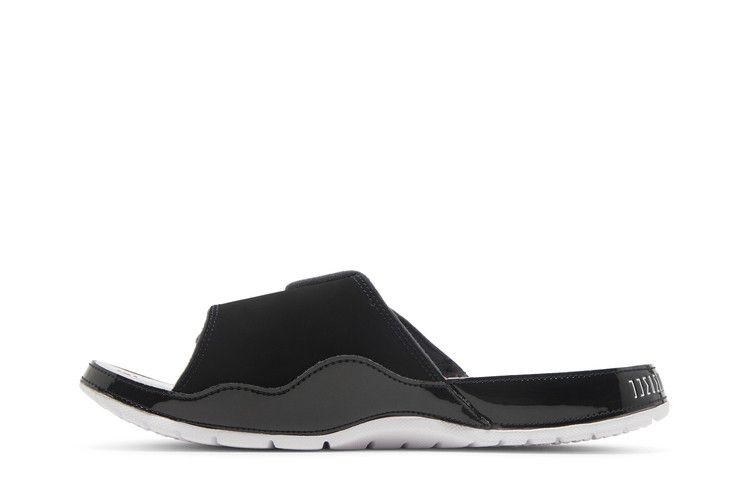 Jordan Hydro 11 Slide Bred in White - product image from the listing.