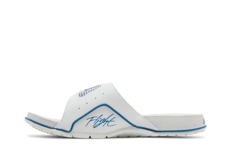 Jordan Hydro 4 Slide Military in Blue - product image from the listing.