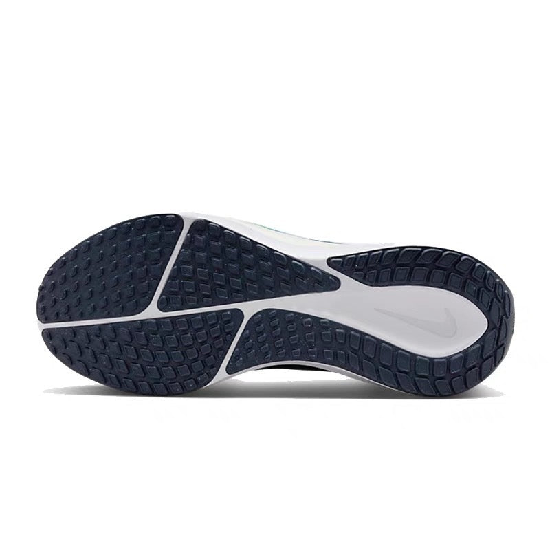 Nike Air Zoom Vomero 17 Running Shoes in White Green FB1309-100 - product image from the listing.