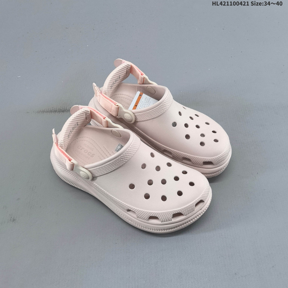 Platform Clog with Adjustable Heel Strap by Crocs - product image from the listing.
