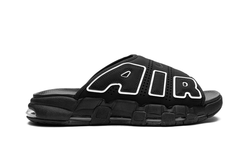 "Black/White" Air More Uptempo Slide OG DV2137 001 - product image from the listing.