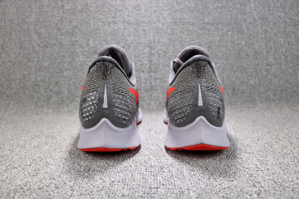 Nike Air Zoom Pegasus 35 Shoes for Running, Grey/Crimson 942851-006 - product image from the listing.