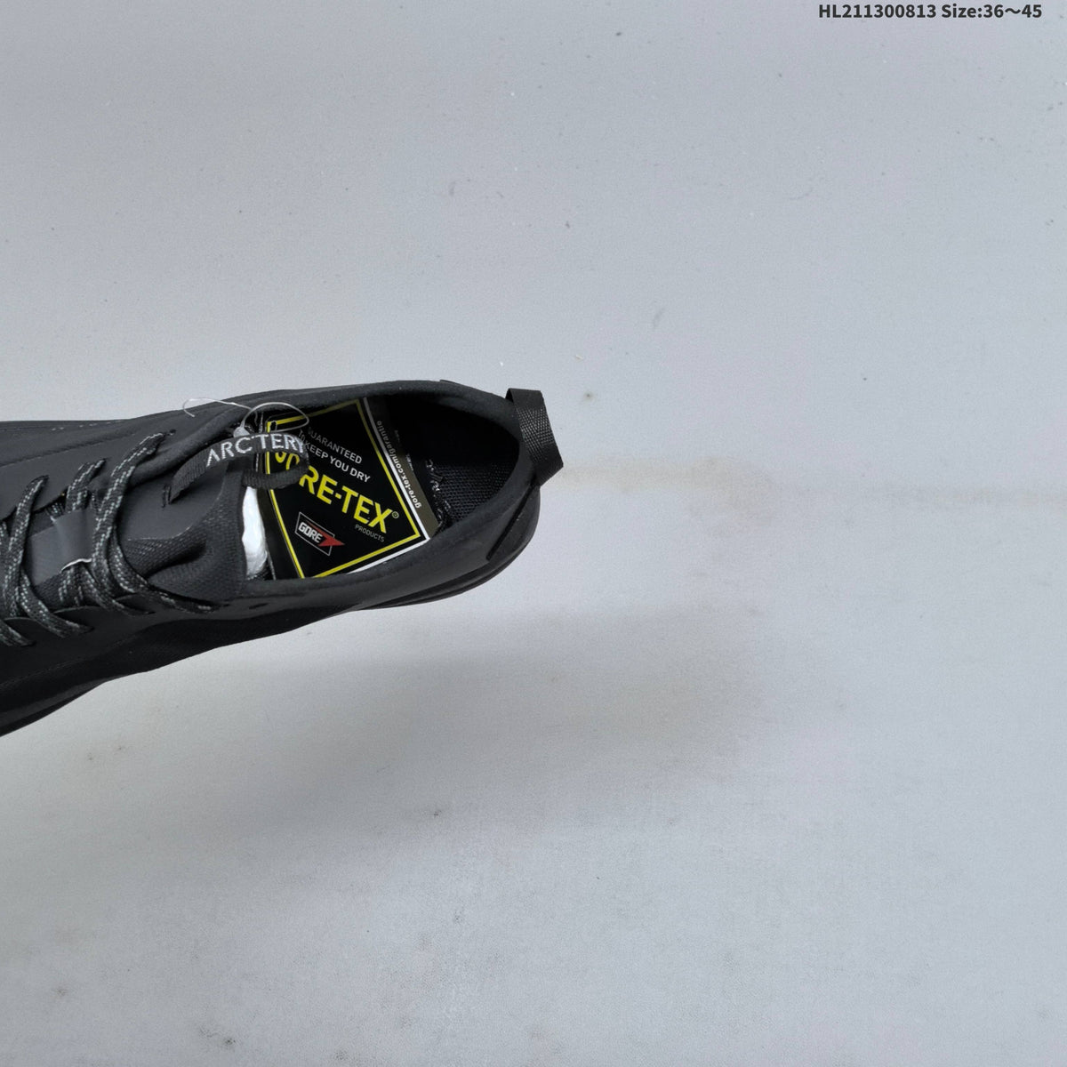Men's Arc'teryx Konseal LT Trail Shoes, Black - product image from the listing.