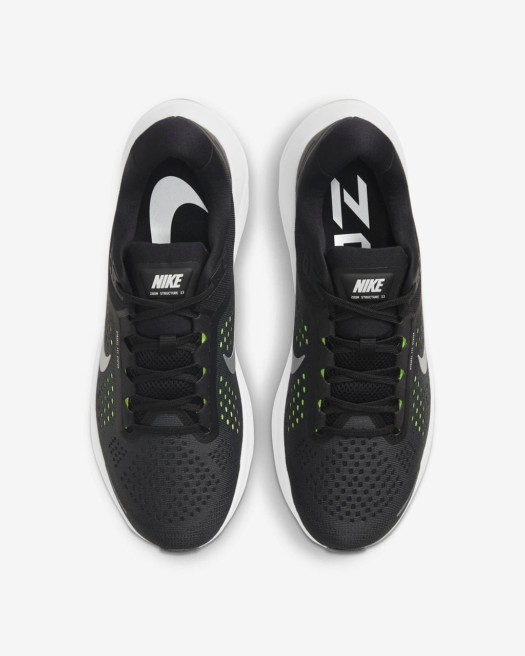 Nike Air Zoom Structure 23 Running Shoes in Black CZ6720-010 - product image from the listing.