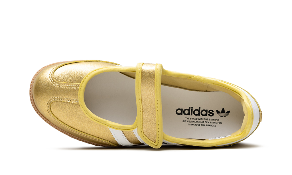 Women's Samba Jane "Gold Metallic White" IH6599 - product image from the listing.