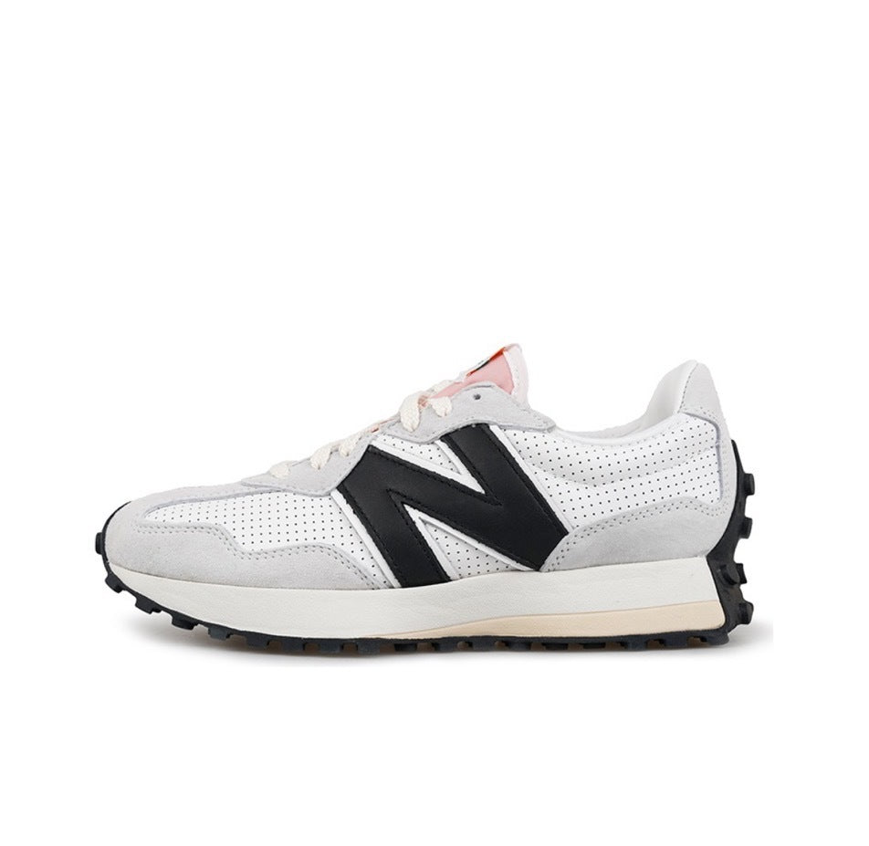New Balance 327 Sneakers in White Black MS327CBC - product image from the listing.