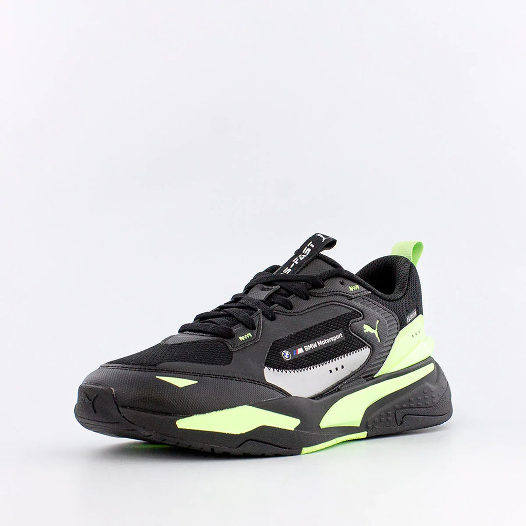 Puma BMW Motorsport RS-Fast - BLACK/VOLT-GREEN for Men - product image from the listing.