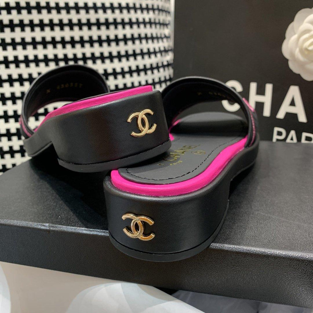 Sandals by Chanel - product photo shown in the listing for this item.