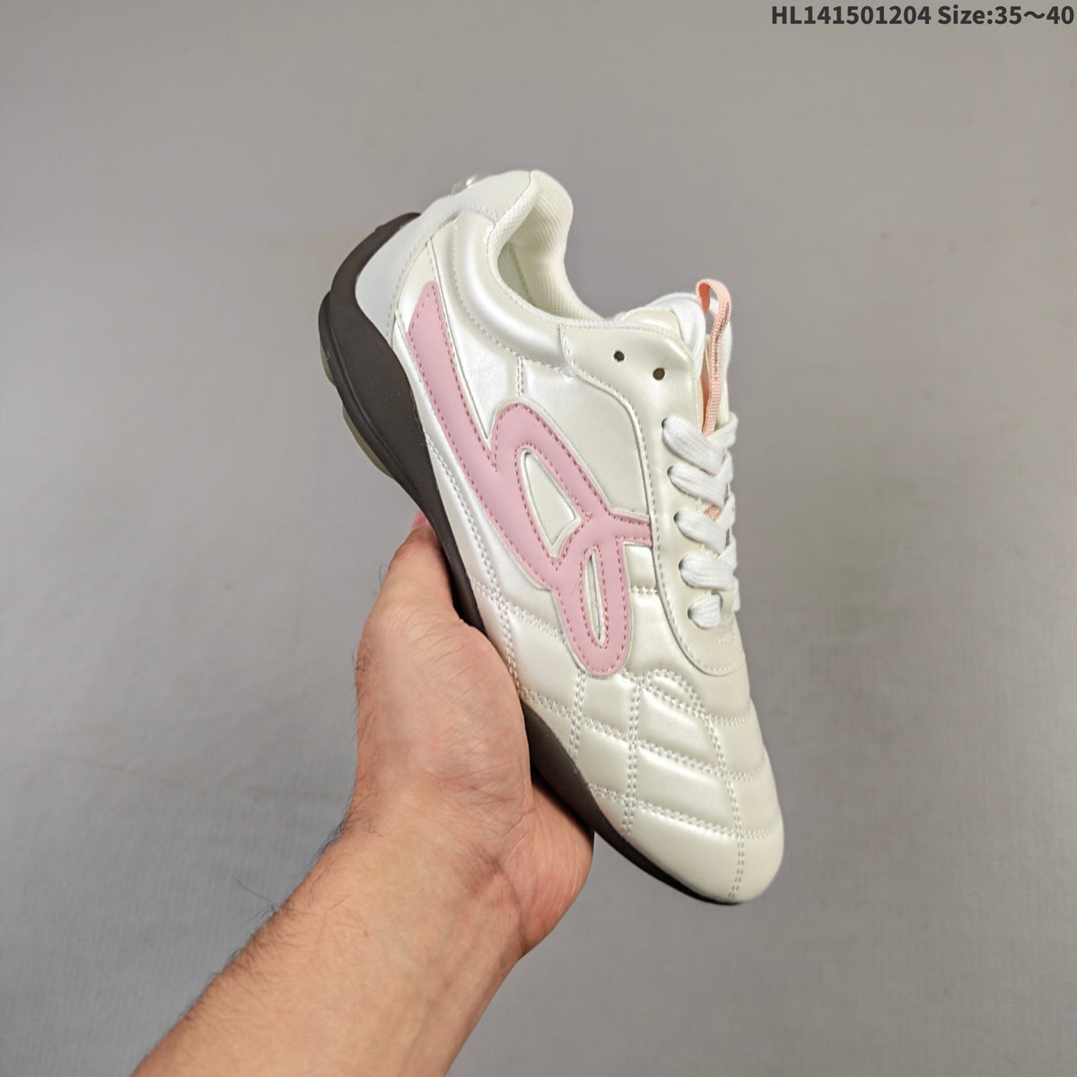 White and Pink Good Bai G25X291 Low-Top Sneakers - product image from the listing.