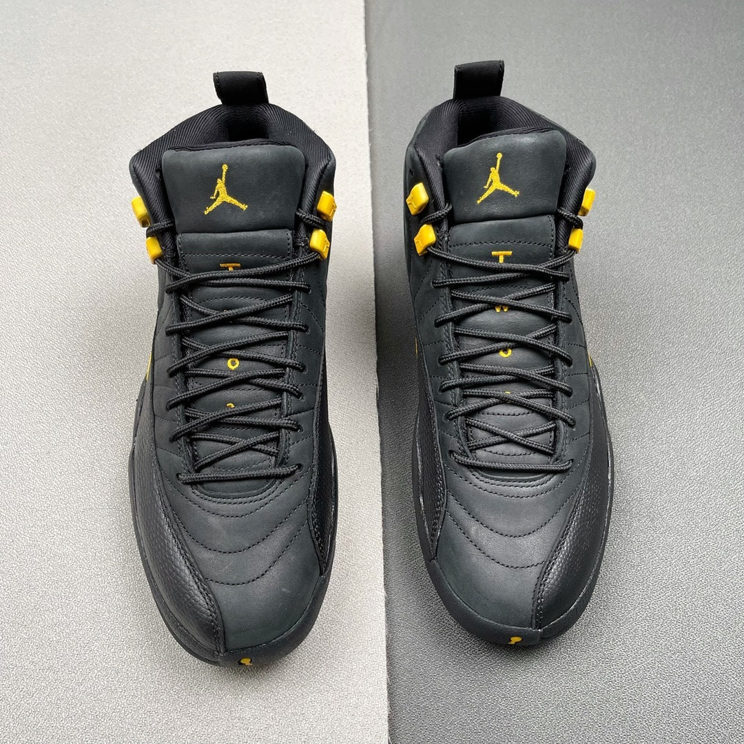 Black Taxi Sneakers - Air Jordan 12 Retro CT8013-071 - product image from the listing.