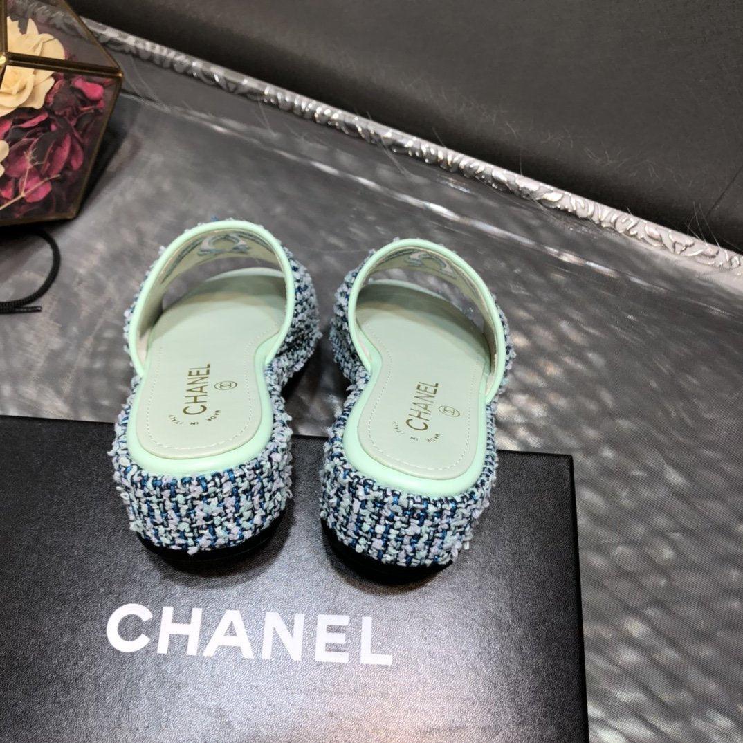 Sandals by Chanel - product photo shown in the listing for this item.