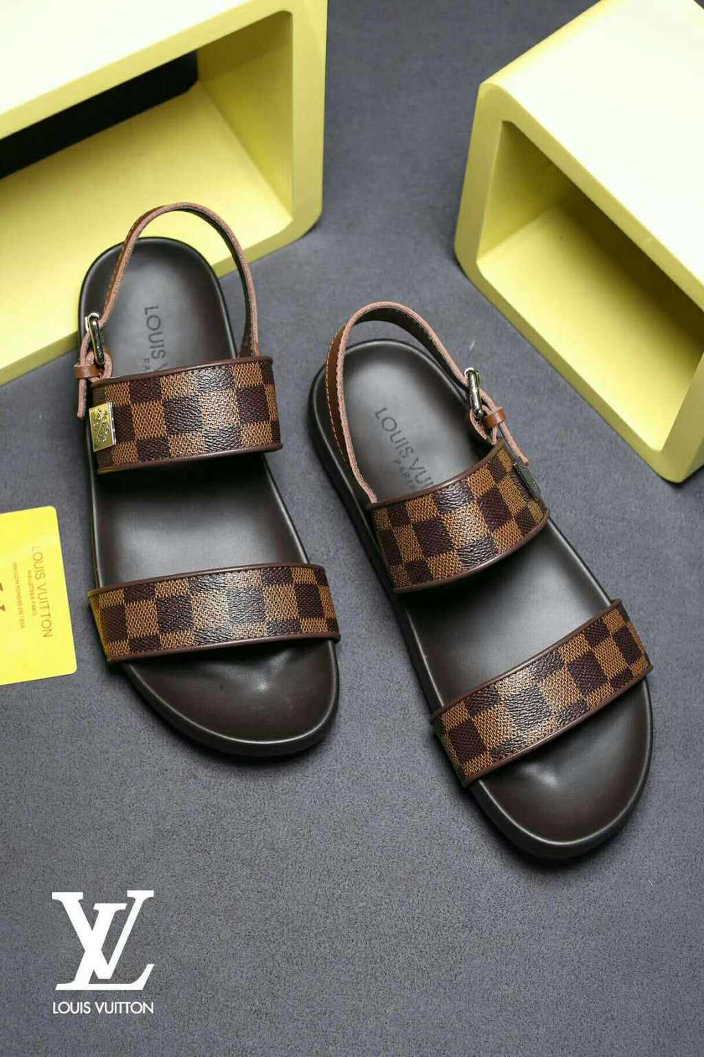 Men's LV Sandals - product photo shown in the listing for this item.