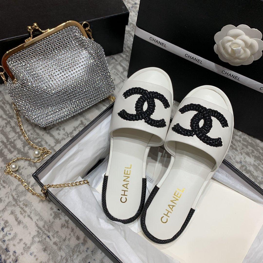 Sandals by Chanel - product photo shown in the listing for this item.