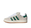 Cream and Green Adidas Campus Shoes - product image from the listing.