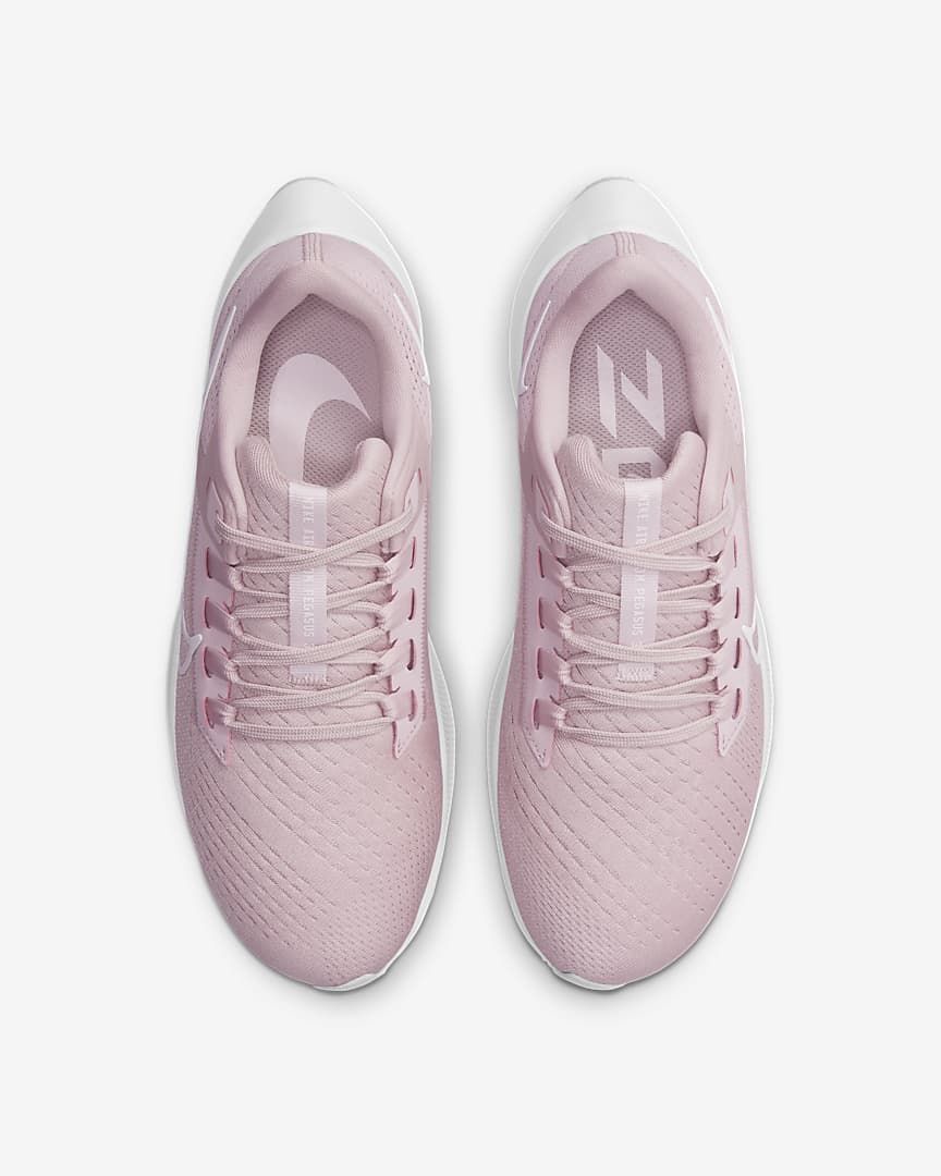 Nike Air Zoom Pegasus 38 Running Shoes in Pink CW7358-601 - product image from the listing.
