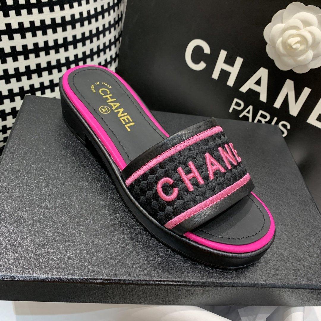 Sandals by Chanel - product photo shown in the listing for this item.